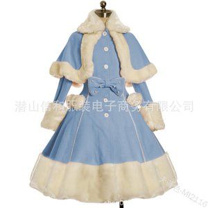 Wepbel Japanese Lolita Winter Coat Dress